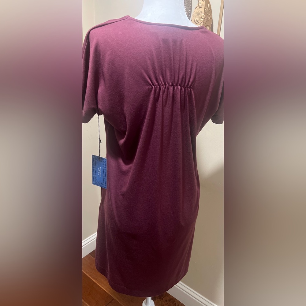 Purple Simply Vera Wand pocket dress size Small - Picture 6 of 10